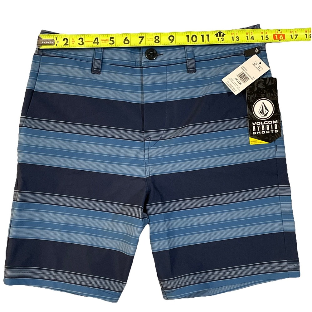 Volcom Big Youth/Juniors Size 29 Fricken‎ Cross Shred Hybrid Shorts 6" - Picture 2 of 10